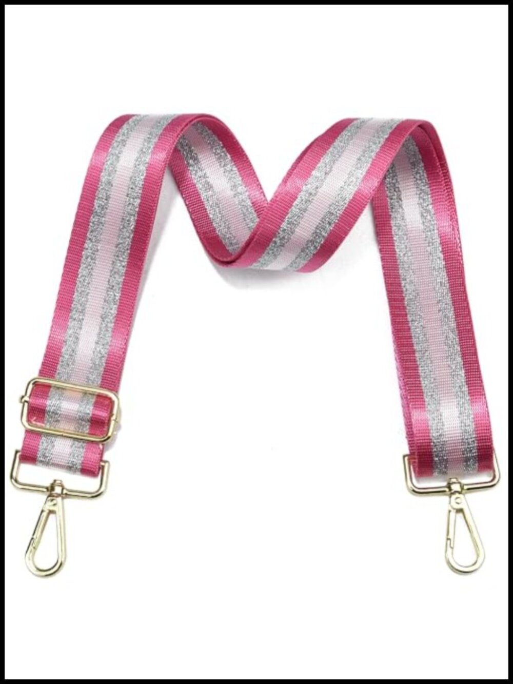 Wide Purse Strap Replacement Adjustable Crossbody Bag Strap Fabric